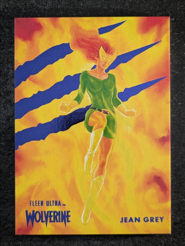 2023 Fleer Ultra Marvel Wolverine #76 Blue Foil /181