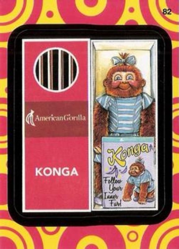 2015 Topps Wacky Packages #82 Mod Rad Pattern