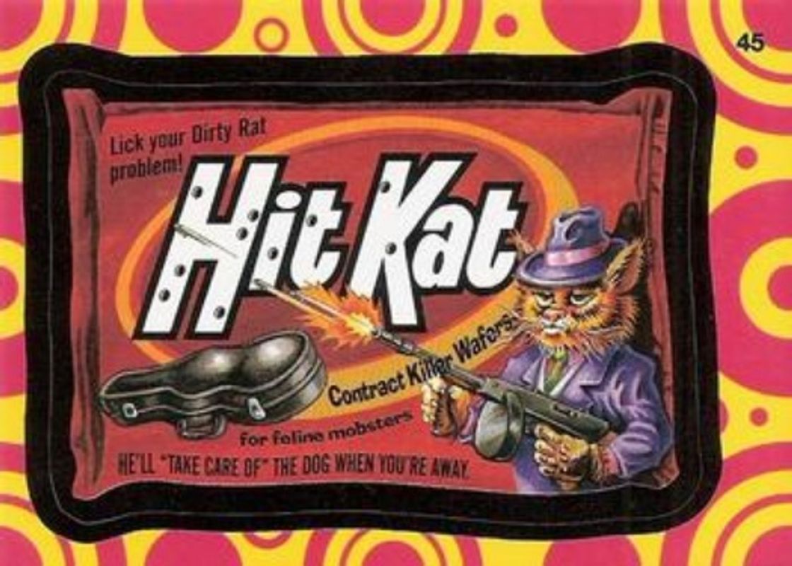 2015 Topps Wacky Packages #45 Mod Rad Pattern