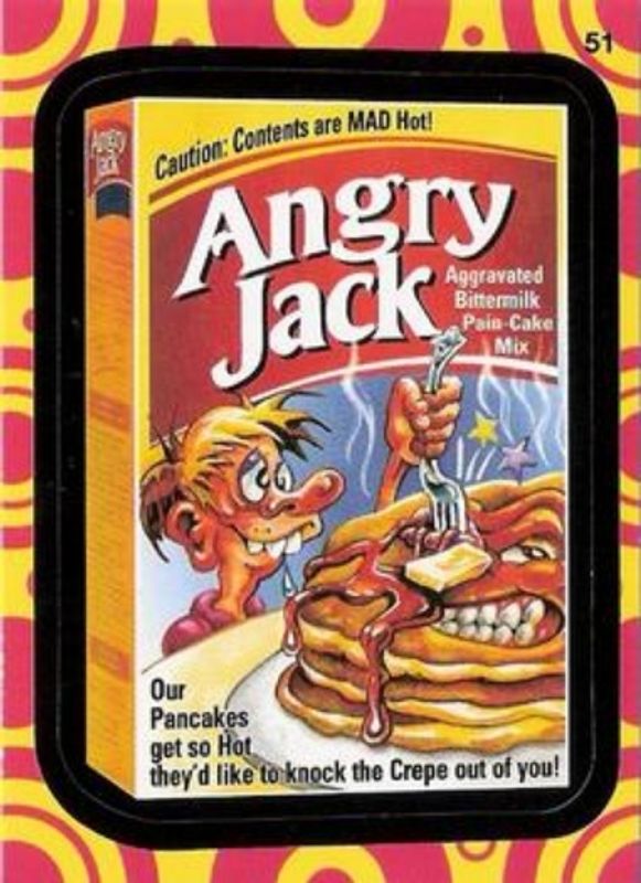 2015 Topps Wacky Packages #51 Mod Rad Pattern