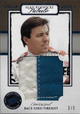 2013 Press Pass Legends #AKM-AK Alan Kulwicki Tribute Memorabilia Oversized /5