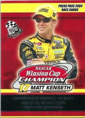 2004 Press Pass #100 Base