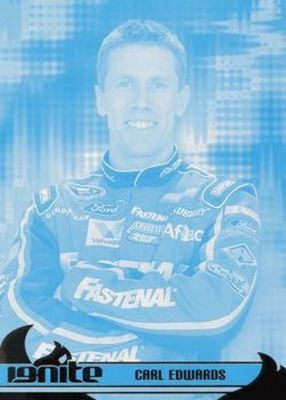 2013 Press Pass Ignite #10 Color Proof Cyan