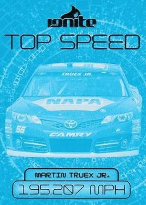 2013 Press Pass Ignite #69 Color Proof Cyan