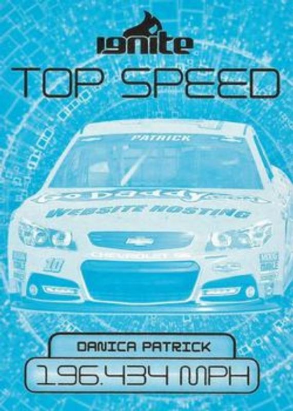 2013 Press Pass Ignite #51 Color Proof Cyan