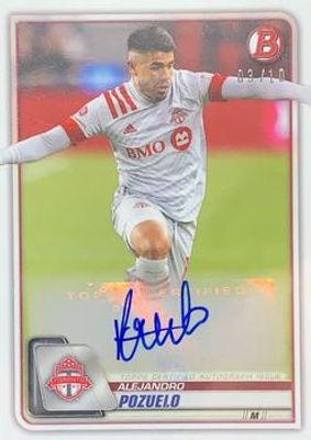 2020 Bowman MLS #AU-AP Autographs /10