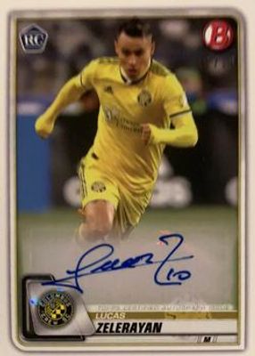 2020 Bowman MLS #AU-LZ Autographs /10