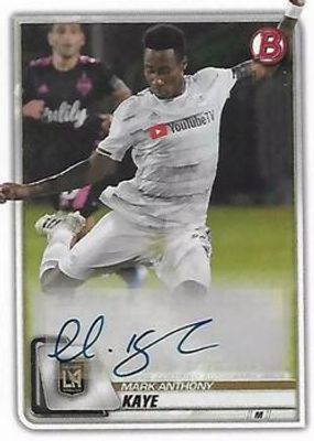 2020 Bowman MLS #AU-MAK Autographs /10