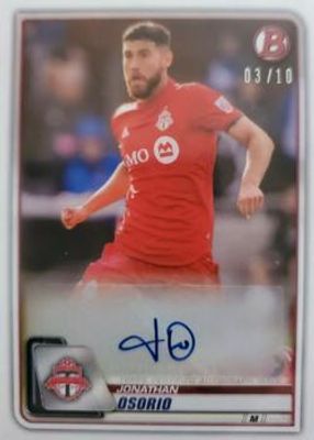 2020 Bowman MLS #AU-JO Autographs /10