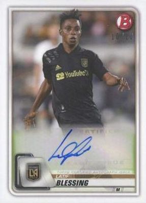 2020 Bowman MLS #AU-LB Autographs /10