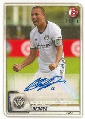 2020 Bowman MLS #AU-AB Autographs /10