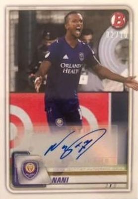 2020 Bowman MLS #AU-N Autographs /10