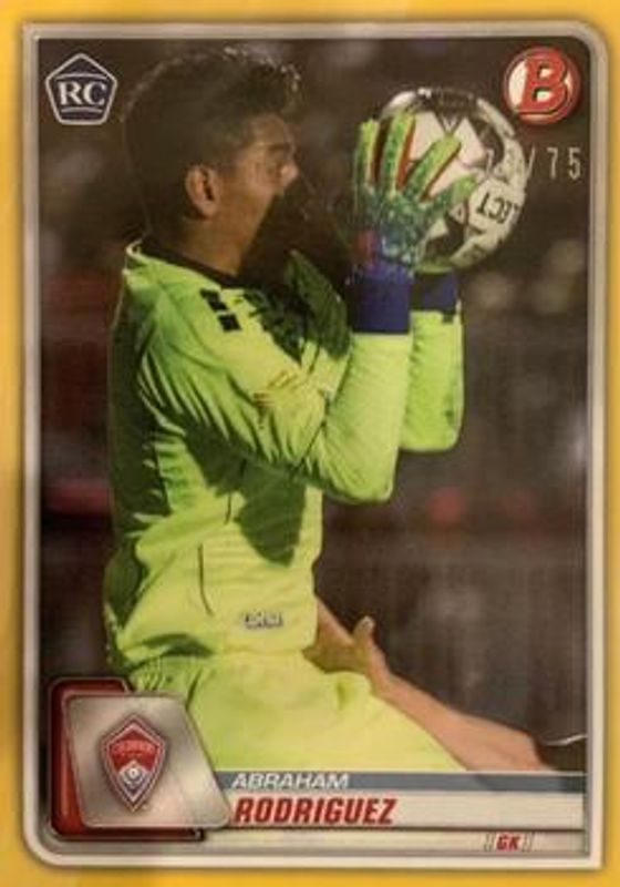 2020 Bowman MLS #74 Yellow /75