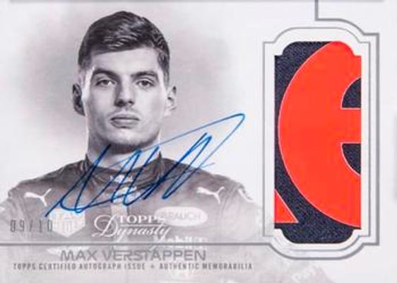 2020 Topps Dynasty Formula 1 #DAP-MV Autographed Patch /10