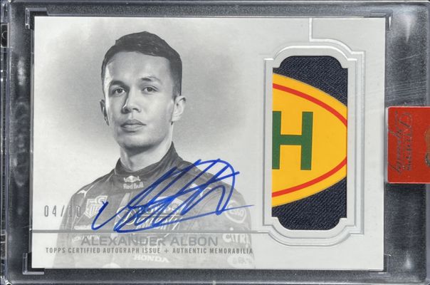 2020 Topps Dynasty Formula 1 #DAP-IIIAA Autographed Patch - Gold /1