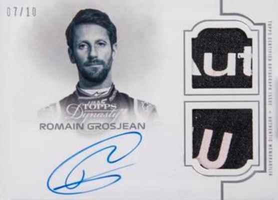 2020 Topps Dynasty Formula 1 #SDA-RG Single Driver Autographed Dual Relic /10