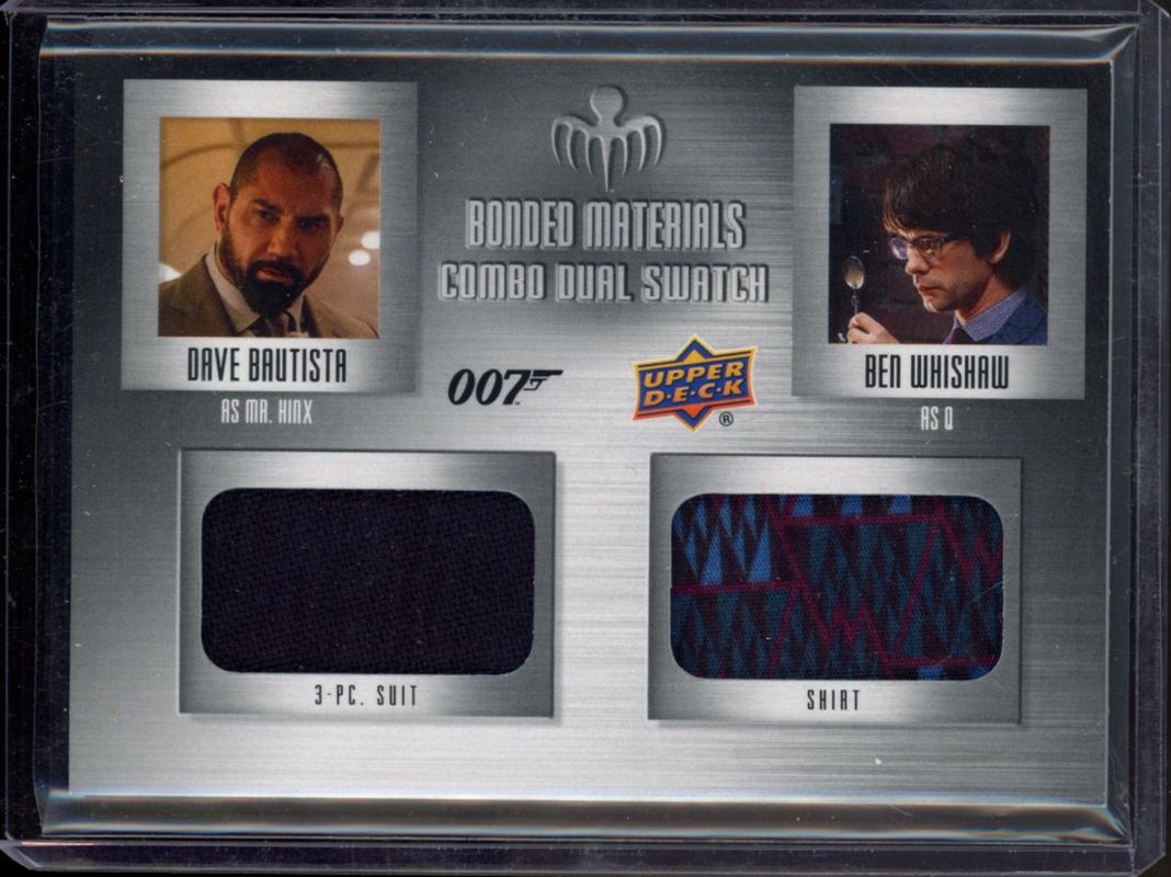 2020 Upper Deck James Bond Villains & Henchmen #BM-43 Bonded Materials