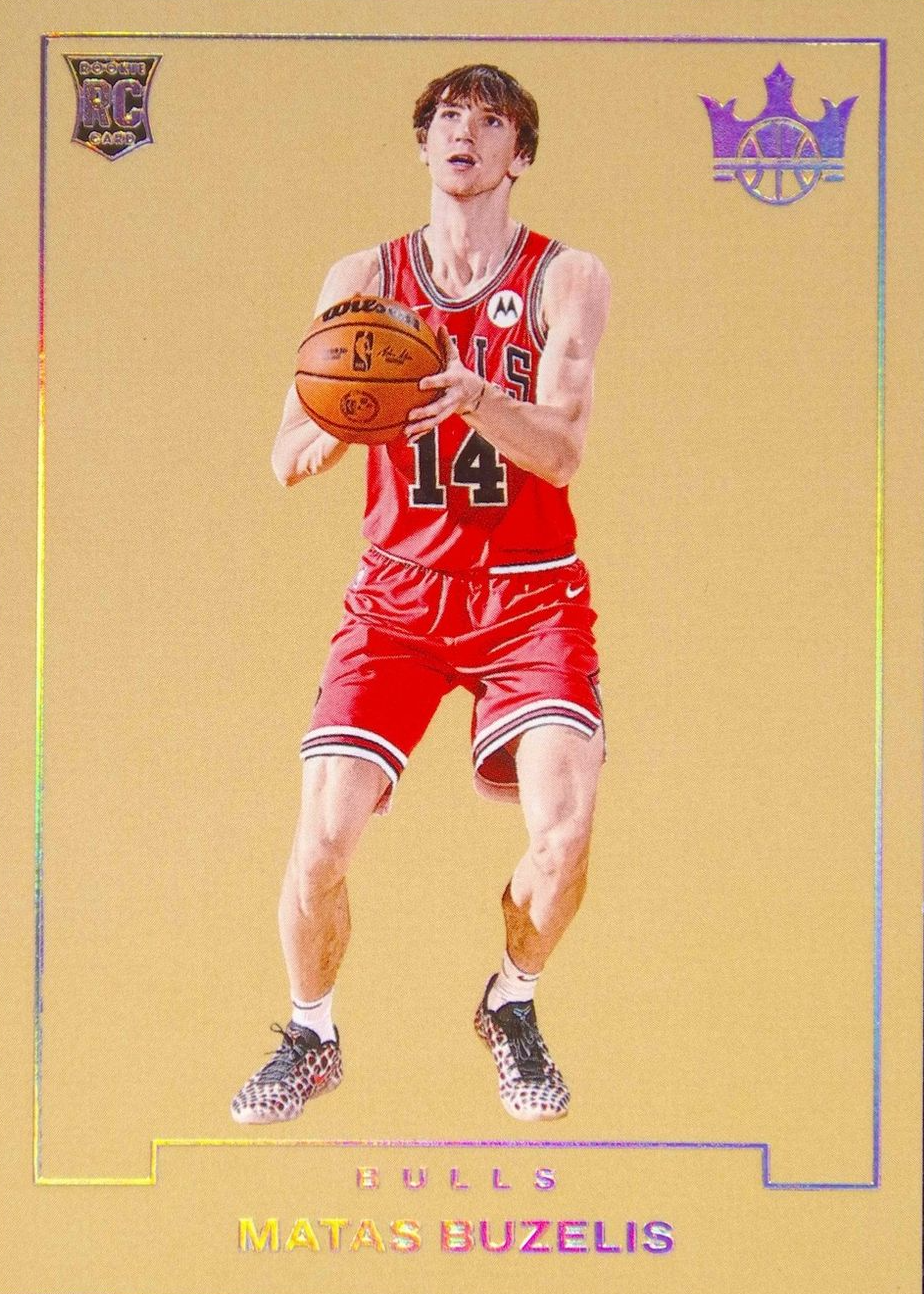 Matas Buzelis 2024 Court Kings #15 Blank Slate /(SSP) Price Guide 