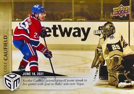 2020 Upper Deck Game Dated Moments #70 Gold