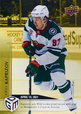 2020 Upper Deck Game Dated Moments #43 Gold