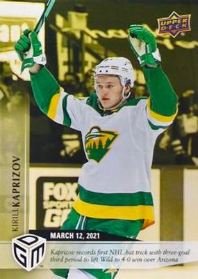 2020 Upper Deck Game Dated Moments #25 Gold