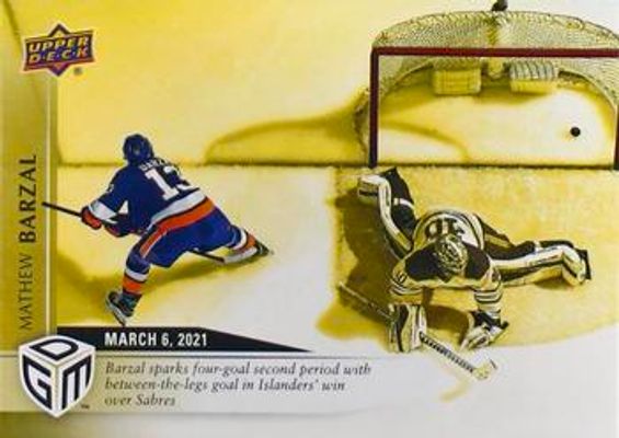 2020 Upper Deck Game Dated Moments #24 Gold
