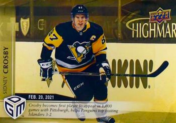 2020 Upper Deck Game Dated Moments #17 Gold
