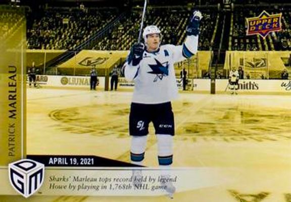 2020 Upper Deck Game Dated Moments #42 Gold