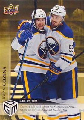 2020 Upper Deck Game Dated Moments #5 Gold