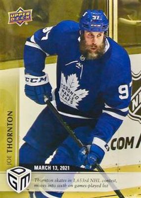 2020 Upper Deck Game Dated Moments #26 Gold