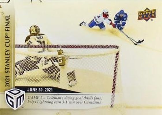 2020 Upper Deck Game Dated Moments #76 Gold