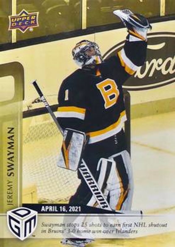 2020 Upper Deck Game Dated Moments #41 Gold