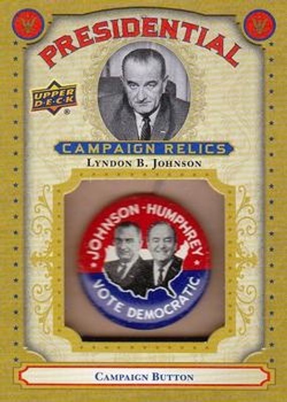 2020 Upper Deck Presidential Weekly Packs #CR-LJ Campaign Relic Achievements