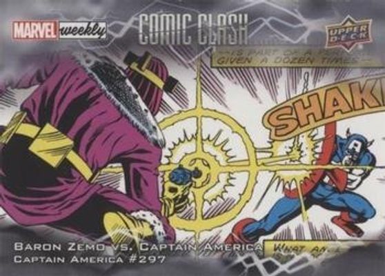 2020 Upper Deck Marvel Weekly #CC-27 Comic Clash