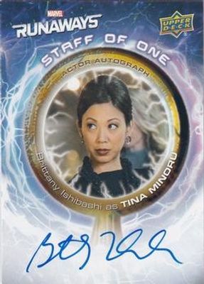 2020 Upper Deck Marvel's Runaways #SOO-BI The Staff of One Autographs
