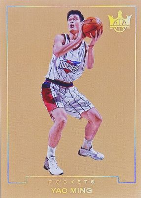 その他 UD GLASS Yao Ming auto Yao Ming Signed Card Auto UD Glass - Vintage Condition