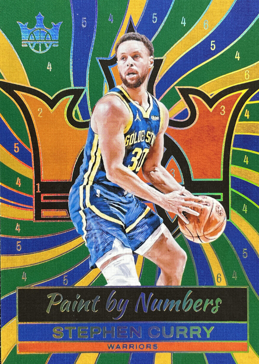 Stephen Curry 2024 Court Kings #15 Paint by Numbers /(SSP) Price Guide ...