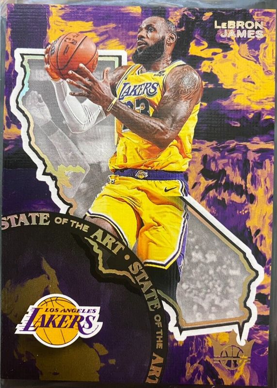 LeBron James 2024 Court Kings #5 State of the Art /(SSP) RAW