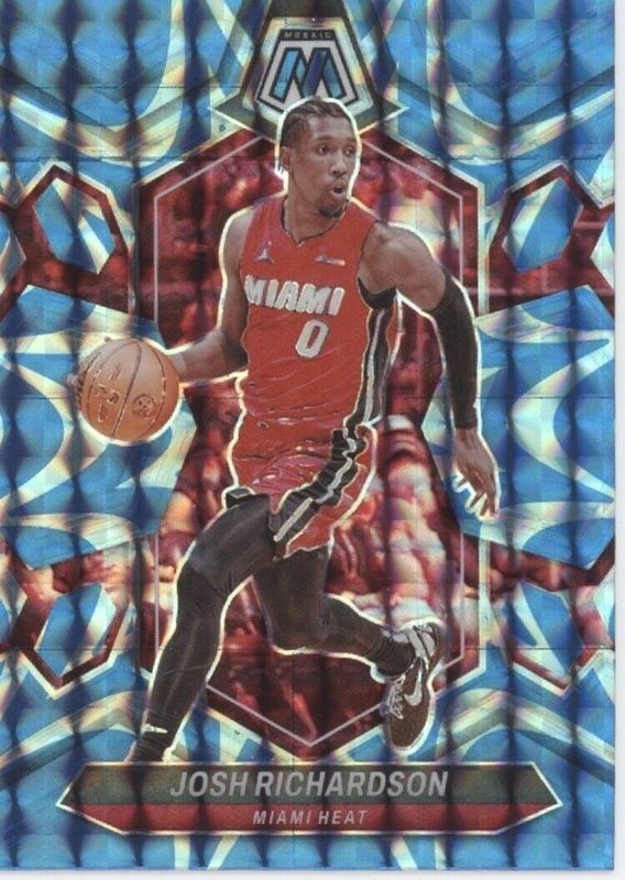 2023 Mosaic #189 Reactive Blue