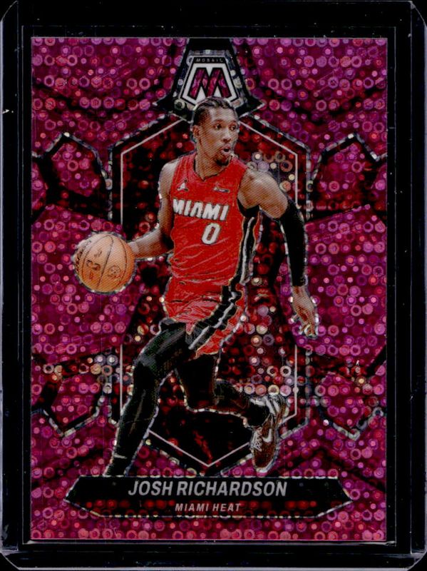 2023 Mosaic #189 Fast Break Pink /20