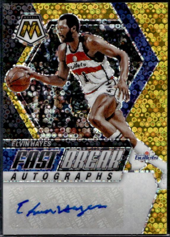 2023 Mosaic #49 Fast Break Autographs - Gold /10