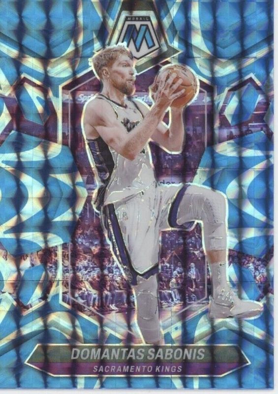 2023 Mosaic #76 Reactive Blue