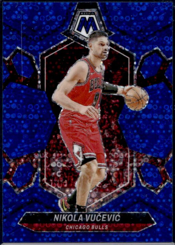 2023 Mosaic #123 Fast Break Blue /85