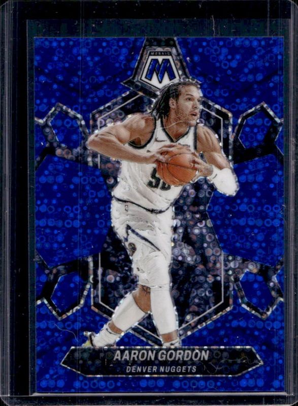 2023 Mosaic #128 Fast Break Blue /85