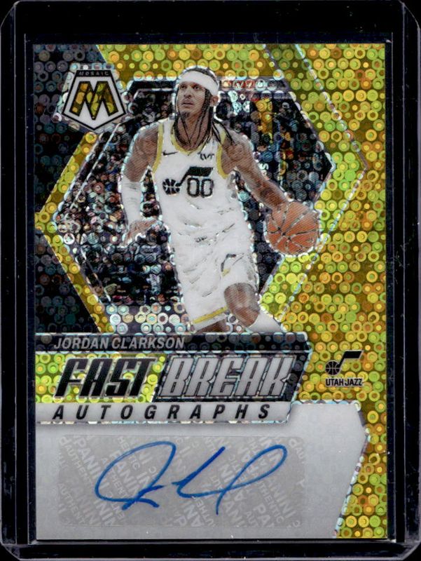 2023 Mosaic #FB-CLK Fast Break Autographs - Gold /10