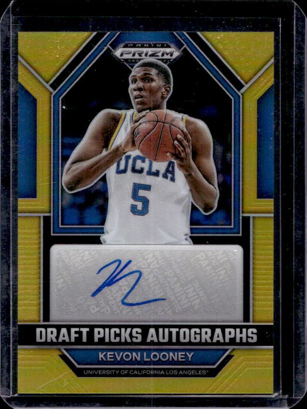 2023 Prizm Draft Picks #DPA-KVL Draft Picks Autographs - Gold /10