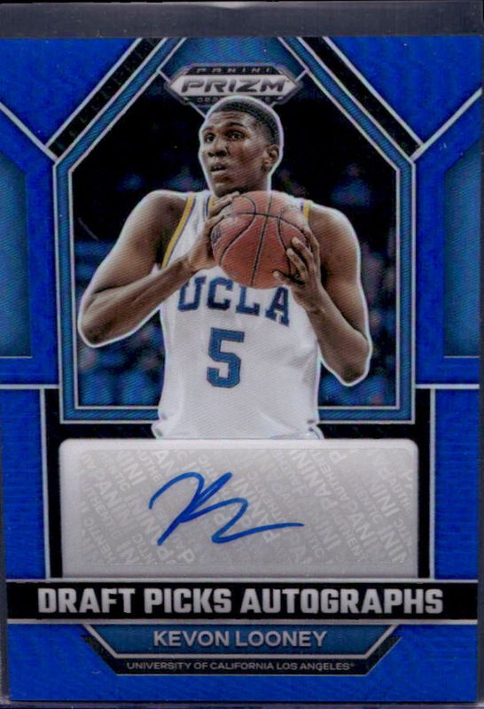 2023 Prizm Draft Picks #DPA-KVL Draft Picks Autographs - Blue /125