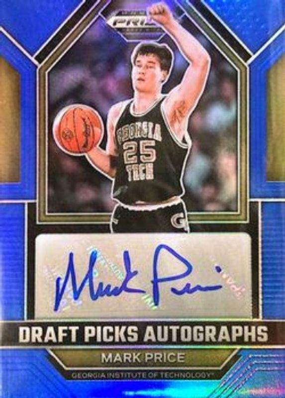 2023 Prizm Draft Picks #DPA-MPG Draft Picks Autographs - Blue /125