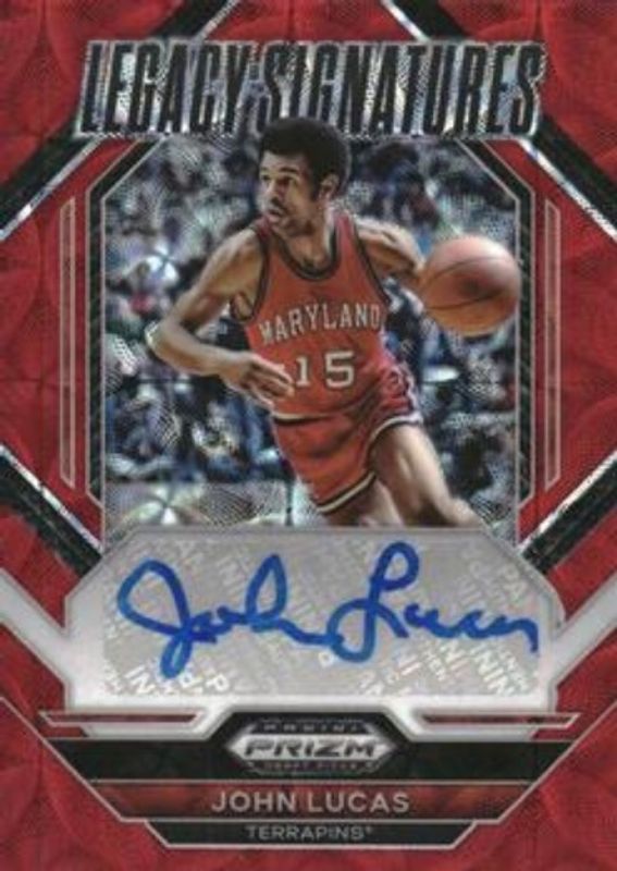 2023 Prizm Draft Picks #LS-JLM Legacy Signatures - Choice Red /40