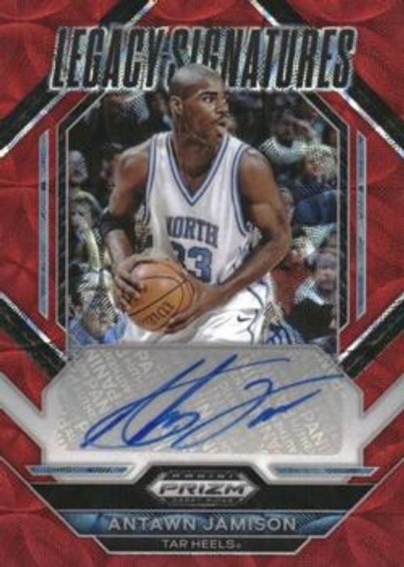 2023 Prizm Draft Picks #LS-AWJ Legacy Signatures - Choice Red /40